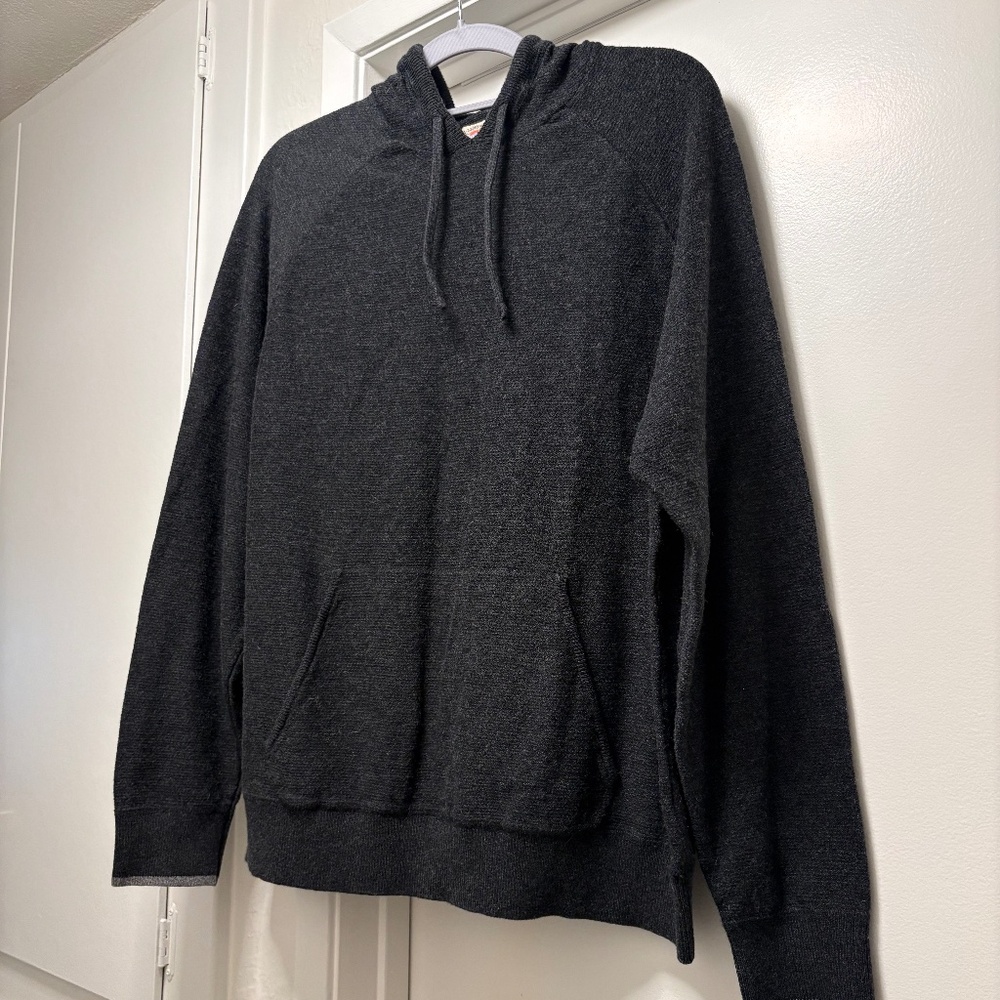 Faherty wool /cotton blend hoodie - size XL